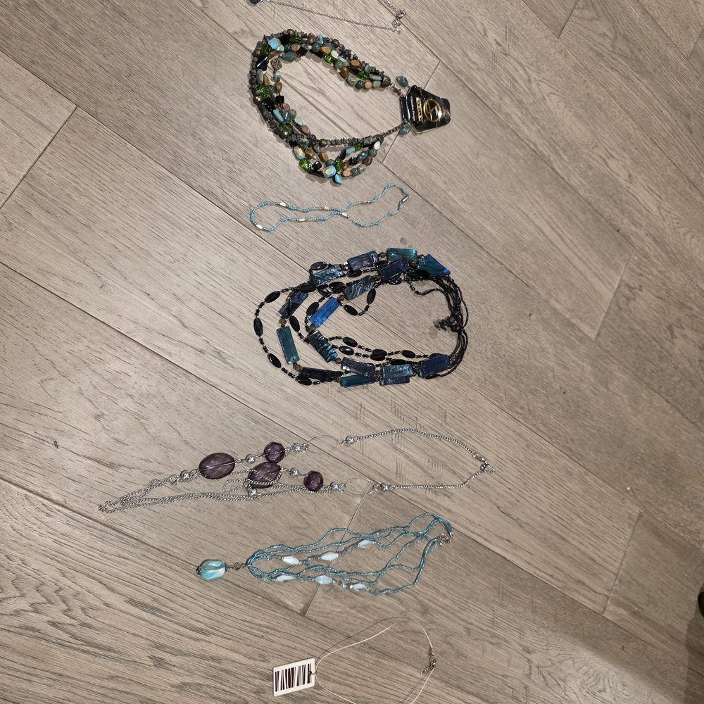 Multicolor Beaded Necklace Set